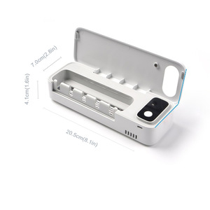Estación de Desinfección de Cepillos de Dientes Inalámbrica de Pared con Doble Luz UV, Secado Automático por Aire Caliente, Dispositivo de Limpieza Bucal para Uso Doméstico - Product Image 4