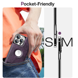 Kinh Doanh da chân đế điện thoại trường hợp đối với <span class=keywords><strong>iPhone</strong></span> 15 PU Wallet điện thoại di động Trường hợp đối với <span class=keywords><strong>iPhone</strong></span> 13 14 15 - Product Image 4