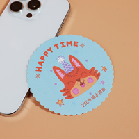 Sous-verres en carton personnalisés super absorbants, vente en gros, robustes, épaisseur 1,5 mm et 2 mm, pour bars et restaurants