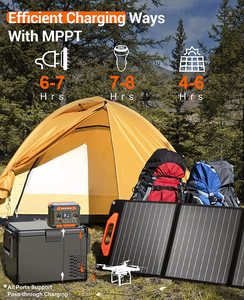 <b>Solar</b> <b>Generator</b> Set 300w Station Portable for Outdoor Home - Product Image 4