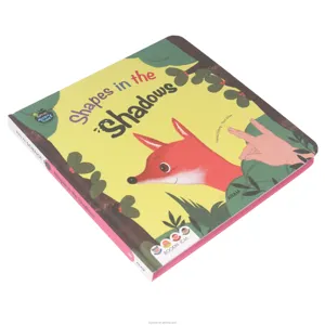 儿童教育书籍学习形状学习彩色翻盖捉迷藏板书