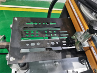 Perceuse à profil en aluminium à tête unique Trou de verrouillage Copie de route