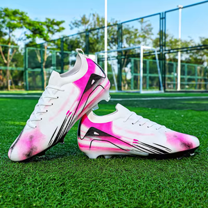 Chaussures de football pour sports de plein air, haute qualité, unisexe, pour adolescents et enfants, chaussures de soccer à tige basse, à crampons longs, pour l'entraînement sportif - Product Image 5