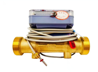 Ultrasonic Brass Heat Meter RS485 High-precision +/-2% Accuracy Low-power Consumption DC24V Supported DN15 High-quality CE MID