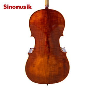 <span class=keywords><strong>Violonchelo</strong></span> Profesional HC05 de la Marca Sinomusik, Acabado en Barniz al Espíritu Aplicado a Mano, Arce Flameado de Alta Calidad - Product Image 6