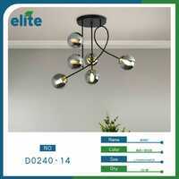 Lampada da soffitto moderna in acciaio inossidabile lampadine Multiple per soggiorno sala da pranzo 4000K sospeso per la decorazione interna - Product Image 1