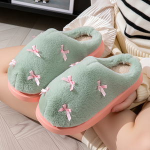Pantoufles d'automne et d'hiver, nouveau modèle 25 ans, antidérapantes, en EVA, mignonnes, pour l'intérieur à la maison - Product Image 5