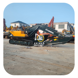 Excavadora de cadenas HYUNDAI HX300HD usada de 30 toneladas, modelo 2022, motor Cummins C8.3, maquinaria de movimiento de tierras, en stock, a bajo precio. - Product Image 1