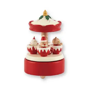 Heißer Verkauf niedriger Preis Holz Jingle Bells Spieluhr für Kinder geschenke