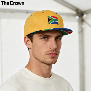 Custom Logo 6 Panel Flag Patch Flat Brim <b>Cap</b> Wholesale Bulk Custom Country <b>Hat</b> Woven Patch Manufacturer - Product Image 1