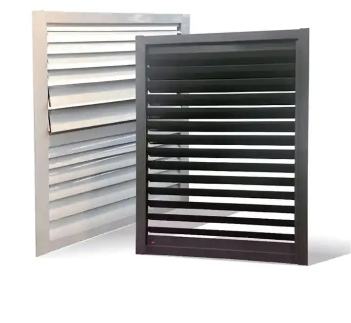 Aluminiumrahmen Aluminium-Rasterfenster vertikale Öffnung für Bürogebäude
