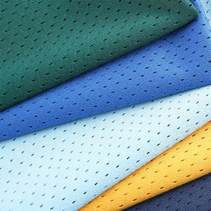 Tissu Jacquard en maille perforée en polyester 280g, maille jersey entièrement en polyester pour vêtements de sport, maillots de football, basketball, baseball - Product Image 4