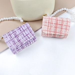 Lace Cloth AirPods PU Case, Anti-scratch & Shockproof for Girls Sweet & Fashion - Product Image 2