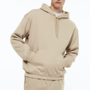 High Quality Custom Plain Oversized Hoodie Training Wear Heavyweight Cotton Thin Fleece <strong>Pullover</strong> Streetwear <strong>Plus</strong> <strong>Size</strong> Men Hoodie - Product Image 1