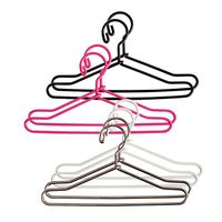 Cintre pour vêtements de poupée, joli, en fil métallique rose, personnalisé, pour enfants de 16 ans