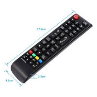 Télécommande Universelle Bn59-01240a BN59-01315A AKB75095307 pour Téléviseurs Intelligents Samsung, Sony, LG, Philips et Plus de Marques de Téléviseurs