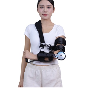 Soporte de codo postoperatorio ROM con eslinga para el brazo, talla única, nailon grueso negro, certificado ISO13485/CE, protección profesional y fijación. - Product Image 3