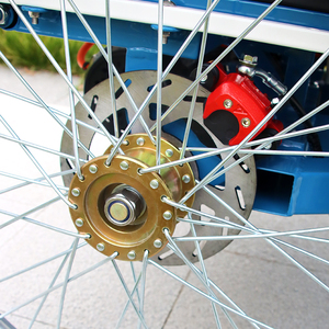 Exótico 3 ruedas eléctrico <span class=keywords><strong>Pedicab</strong></span> <span class=keywords><strong>Rickshaw</strong></span> bicicleta Taxi pasajero triciclo 850W rango con amortiguación horquilla delantera Velo Cargo Electrique - Product Image 5