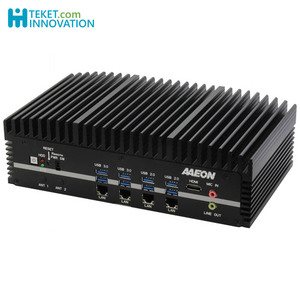BOXER-6641-PRO พีซีแบบฝังตัวไร้พัดลม พร้อมช่องเสียบซ็อกเก็ต รองรับ Intel I7/i3/i5 รุ่นที่ 8/9  DDR4 2 HDMI, 4 GbE LAN สำหรับ AAEON - Product Image 1