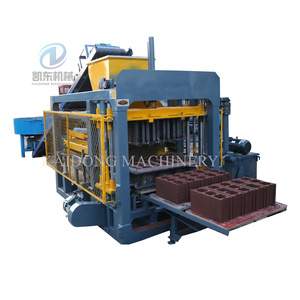 Máquina Automática para Fabricar Bloques de Hormigón Huecos de Cemento, Pavimentadora Hidráulica de Presión de Alta Calidad KAIDONG QT4-15C - Product Image 3