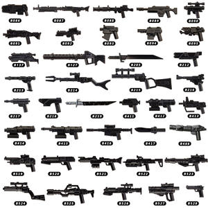 MOC 고대 중국 무기 입상 빌딩 블록 액세서리 어린이를위한 조립 장난감 - Product Image 6