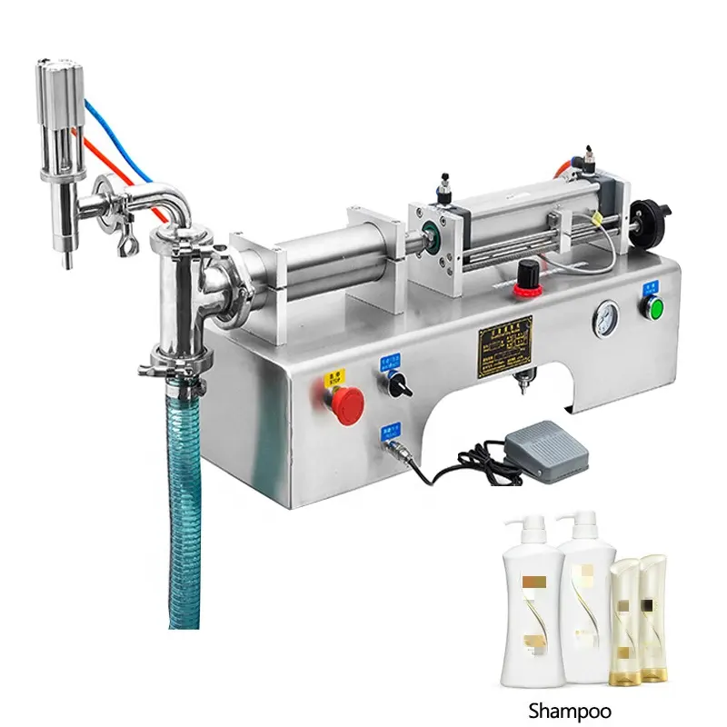 Auto Filling Machine Liquid Filler With Conveyor Belt Single Head Can Sense High Precision Water Juice Fully Automatic