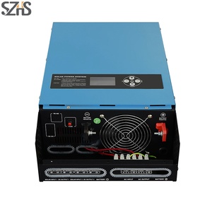 Inversor Solar Híbrido para Red Eléctrica de 1000W 1500W 2000W 3000W 4000W 6000W, Inversor Solar de 24V 48V 110V 120V, Inversor de Onda Sinusoidal Pura - Product Image 3