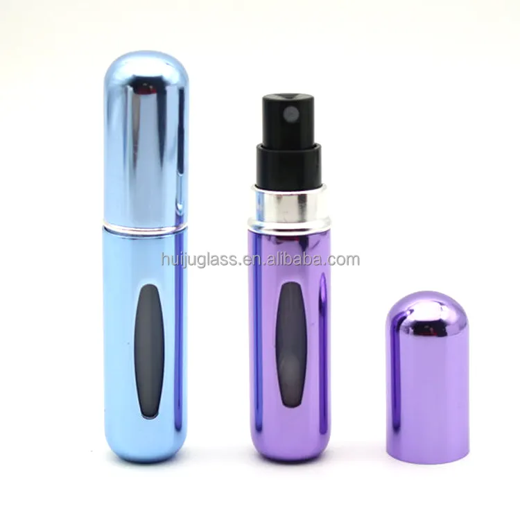5Ml Gemakkelijk Te Vullen Reis Parfum Verstuiver Pomp Spray Kleine Flesjes Topkwaliteit Parfum Spray Aluminium Fles