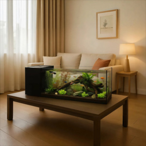 Acquario in Vetro con Filtro Laterale, Ordini all'Ingrosso Accettati per Partner Globali di Prodotti per Animali - Product Image 2