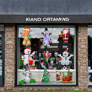 Nuestro cálido Musical <span class=keywords><strong>al</strong></span> aire libre patio decoración volar muñeco <span class=keywords><strong>de</strong></span> nieve Santa Claus árbol Navidad inflable - Product Image 2