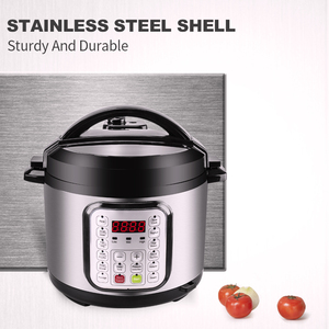 En stock, directement de l'usine, nouvelle cocotte électrique à pression de 6 L avec revêtement antiadhésif, pour la maison - Product Image 6
