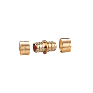 <span class=keywords><strong>HELERO</strong></span> HTL CW510L Conexiones Deslizantes de Latón Forjado con Roscas BSP, Superficie Lisa, para Tuberías PEX/PE-RT, Certificación CE, 3 Años de Garantía, 3.0 Mpa - Product Image 1