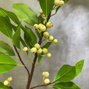 I1131 Vente en gros de branches de fleurs artificielles à main, fruits de la <span class=keywords><strong>baie</strong></span>, tournesols, tiges de fleurs, feuilles <span class=keywords><strong>d</strong></span>écoratives - Product Image 2