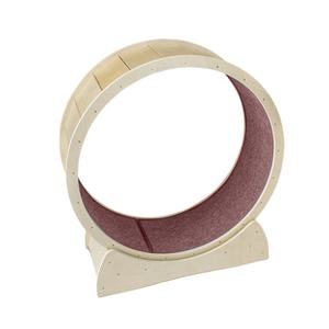 Fabrika toptan ahşap Pet oyuncaklar kedi tırmanma çerçeve tekerlekli kedi spor oyuncak kedi tırmalama koşu bandı çalışan tekerlek - Product Image 3