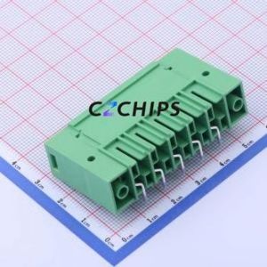 JL5EDGRHM-76205G01 Plug-in Terminal Block Bent Lead Through Hole,P=7.62mm Board-to-Board / Socket - Closed Screw Fixing 1x5P - Product Image 2