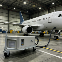 Unité d'alimentation au sol pour avions 930 kVA triphasée 400 Hz 200 V/115 V CA GPU pour l'entretien aéronautique, équipement de soutien au sol mobile