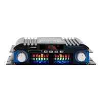 Hifi-Soundverstärker Digitaler 4-Kanal-Audioverstärker Karaoke-Player FM-Radio mit Fernbedienungsunterstützung