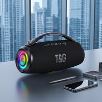 Altavoz Portátil Inalámbrico TG395 para Exteriores, Resistente al Agua, con Soporte para Tarjeta de Memoria, Salida de 5-10W, Alta Calidad, TG117