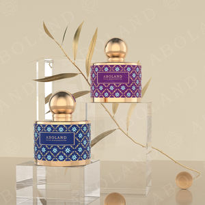 <b>Empty</b> Perfume Bottle Glass Bottle Aboland Perfume Bottle with <b>Box</b> Refillable Perfume Bottle - Product Image 1