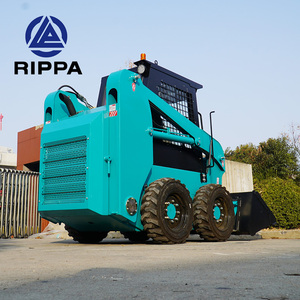 Miễn phí vận chuyển kết thúc trước loader máy xúc nông nghiệp Mini Skid chỉ đạo Bộ nạp backhoe loader - Product Image 6