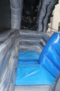 Château gonflable commercial d'extérieur pas cher avec toboggan sec, structure de jeux gonflable, ville de loisirs avec toboggan - Product Image 3