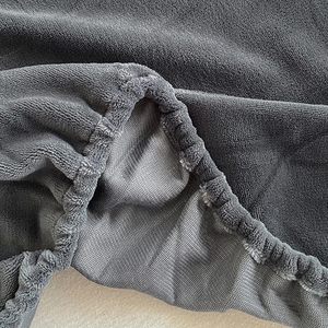 Soft Warm Winter Velvet <strong>Fleece</strong> Bed <strong>Fitted</strong> <strong>Sheet</strong> Thickened Coral Flannel Polyester Milk <strong>Fleece</strong> Mattress Protector Cover Woven - Product Image 6