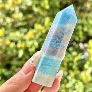 Torre de Cristal de Trolleita Natural Pulida de Estilo Bohemio al por Mayor para Decoración del Hogar Única y Regalos Navideños - Product Image 5