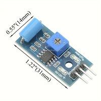 SW-420 Modul Sensor Getaran Tipe Normal Tertutup Modul Penginderaan Alarm
