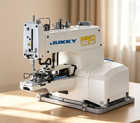 Machine à coudre industrielle JUKKY 373 pour la pose de boutons, à une aiguille, mécanisme automatique spécial pour la confection de chemises formelles