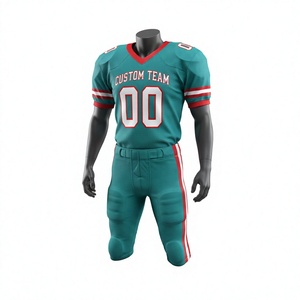 Shorts de football américain personnalisés de marque premium pour hommes, col en V, manches courtes, sublimation, évacuation de l'humidité, polyester 320g, coupe classique - Product Image 1