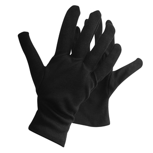 ALLESD Gants d'inspection noirs doux d'absorption de la sueur Gants de parade en coton pour cérémonie - Product Image 4