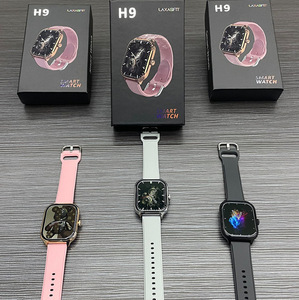 Mới nhất bán buôn H9 BT cuộc gọi Smartwatch Heart Rate Monitor sức khỏe theo dõi thể dục thể thao thông minh đồng hồ - Product Image 2
