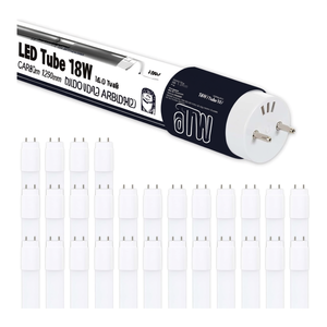 Tubo LED T8 18W 1200mm 2530lm in PC per Illuminazione Interna - Product Image 2
