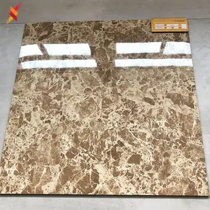 Высококачественная итальянская полированная коричневая мраморная настенная напольная плитка, керамическое напольное покрытие, фарфоровая плитка 600x600